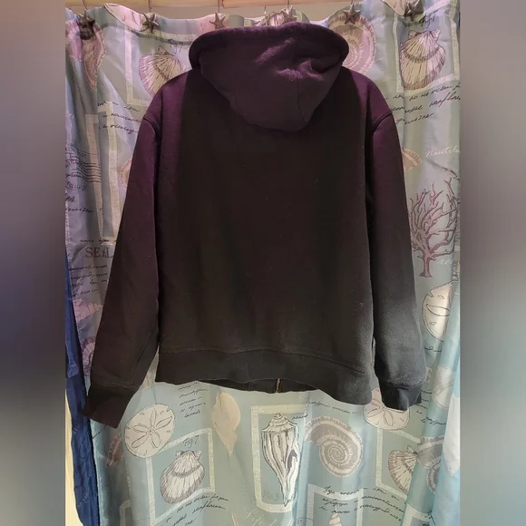 Moose Creek Black Hoodie with Cream Lining - Picture 4 of 8